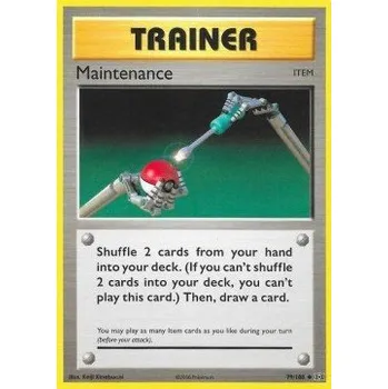 Volný čas Pokémon EVO 079/108 Maintenance - Evolutions Stav: Near Mint, Verze: NORMAL