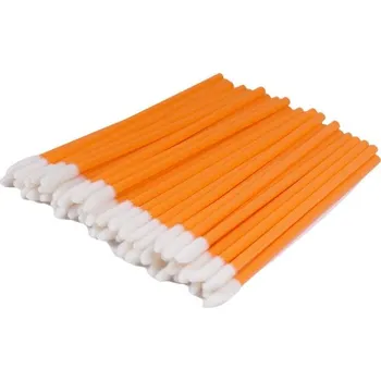 Kosmetický štětec 50 kusů štětců na líčení a řasy | štětce na make up, kartáčky na řasy 50 ks - Žluť