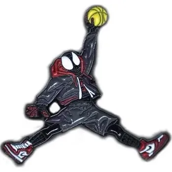 Vánoce Spiderman smaltovaný odznak pro kluky | vánoční dárek, originální doplněk - Spiderman