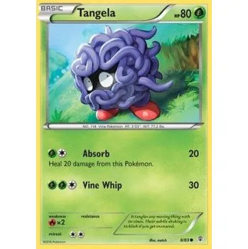Karetní hra Pokémon GEN 008/083 Tangela - Generations Stav: Excellent, Verze: NORMAL