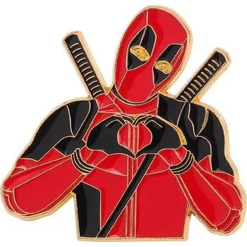 Vánoce Spiderman smaltovaný odznak pro kluky | vánoční dárek, originální doplněk - 2-365016