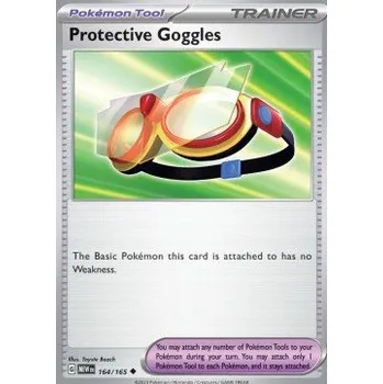 Sběratelská karetní hra Pokémon MEW 164/165 Protective Googles - 151 Stav: Near Mint, Verze: NORMAL