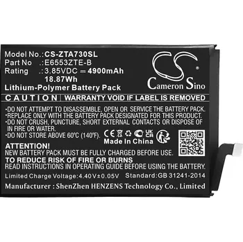 Baterie pro mobilní telefon Baterie Cameron Sino CS-ZTA730SL za ZTE E6553ZTE-B - neoriginální