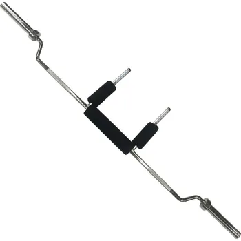 GymBeam Posilovací tyč Safety Squat šedá