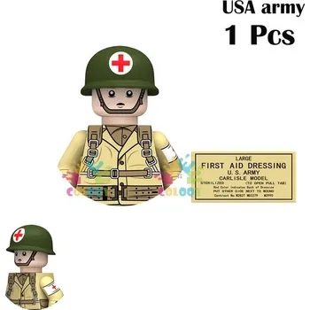 Stavebnice LEGO Figurky k vojenské stavebnici | Styl Lego - 1 Pcs-202135822