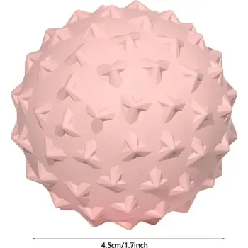 Masážní přístroj Massage Ball - uvolnění svalů a bolesti - Růžová