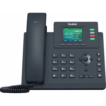Stolní telefon Yealink SIP-T33G SIP telefon, PoE, 2,4" 320x240 barevný LCD, 4 x SIP úč., GigE