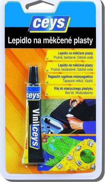 LEPIDLO CEYS NA MĚKČENÉ PLASTY nafukovací hračky a pod. 15 ml