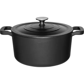 Hrnec Maku Litinový kotlík s poklicí, Ø 24 cm