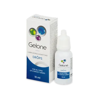 Kontaktní čočky Oční kapky Gelone 10 ml