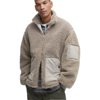 Pánská casual bunda Barbour Weardale Fleece Jacket — Concrete