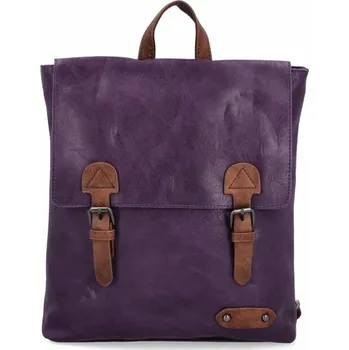 Kabelka Dámská kabelka batůžek Herisson fialová 1502H449