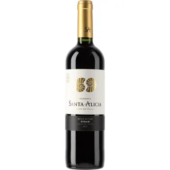 Víno Syrah "Reserva" 2021, Santa Alicia Wine of Chile, červené, suché, 0,75l
