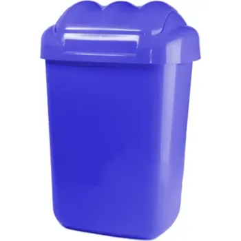 Odpadkový koš ODPADKOVÝ KOŠ LAFA 15 L, ROZM. 29,5 X 26,5 X 39 CM, MODRÝ