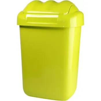 Odpadkový koš ODPADKOVÝ KOŠ LAFA 15 L, ROZM. 29,5 X 26,5 X 39 CM, ZELENÝ