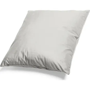 Polštář Mikroplyšový polštář Světle šedý Rozměr: 50x50 cm