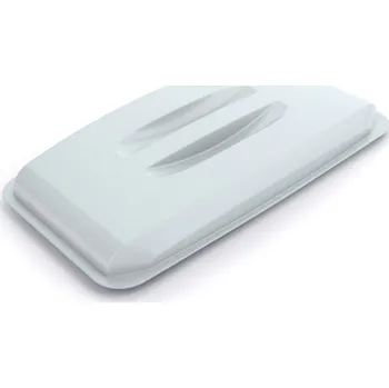 Odpadkový koš Víko na odpadkový koš Durabin - 60 l / bílá