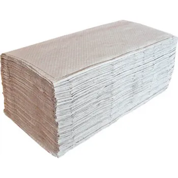 Papírový ručník Papírové ručníky skládané Z-Z šedé / 1-vrstvé / 250 ks