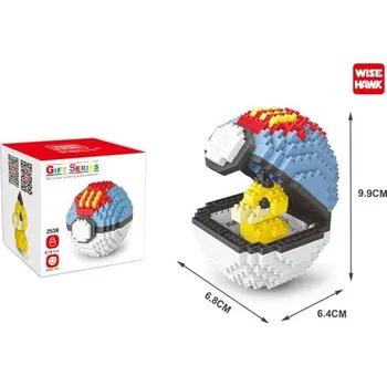 ostatní stavebnice Pokémon stavebnice | Styl Lego - 2538,bez krabice