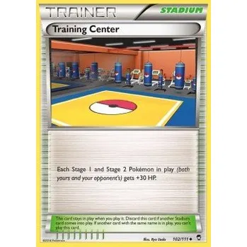 Sběratelská karetní hra Pokémon FFI 102/111 Training Center - Furious Fists Stav: Excellent, Verze: NORMAL