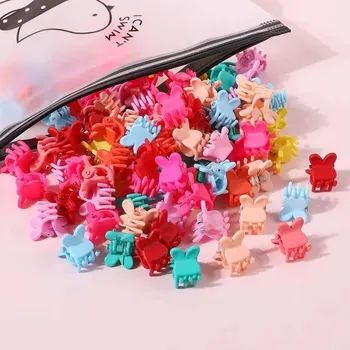 Dívčí sponky do vlasů s květinami | Módní doplňky 50 ks - lukové ucho