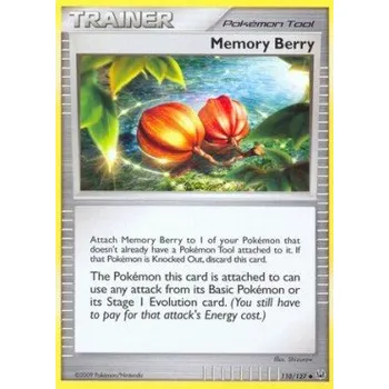 Karetní hra Pokémon PL 110/127 Memory Berry - Platinum Stav: Excellent, Verze: NORMAL