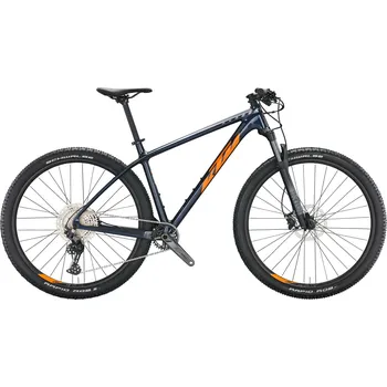 Horské kolo Horské kolo KTM Myroon Pro Eveblue / Space Orange / Silver 17/M