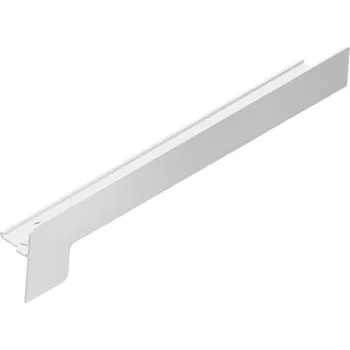 Parapet Koncovka z Alu 260 /25 mm, pro montáž po omítce - bílá, pravá