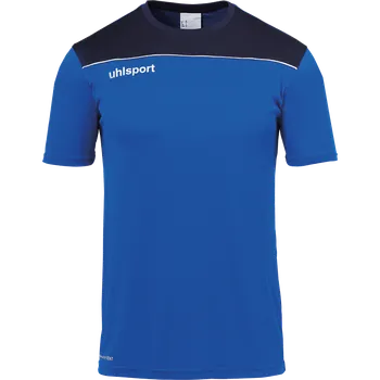 Uhlsport Offense 23 Poly Shirt modrá/tmavě modrá/bílá UK S