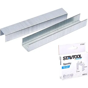 Průmyslová sponka Sponky 1000ks | 10 mm