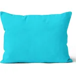 Mikroplyšový povlak na polštář 50x70 cm Tyrkysový