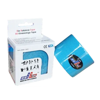Tejpovací páska WETAPE Inc. Kinesiologický tejp BB Tape 5cm x 5m modrá UK 5cm x 5m