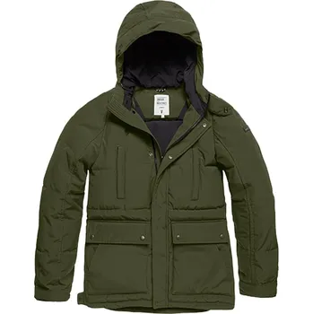 Pánský kabát Vintage Industries Bunda Milo oliv drab S