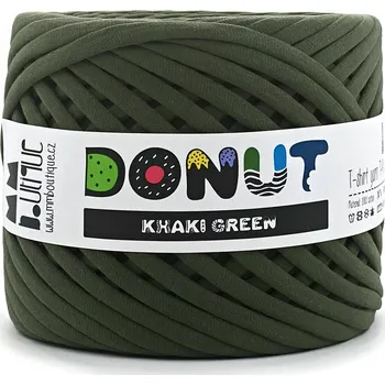 Příze Špagáty MMboutique DONUT 7-9 mm Khaki green