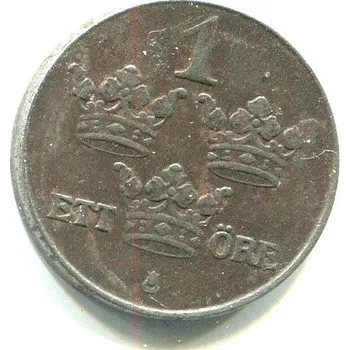 ŠVÉDSKO. 1 öre 1943.