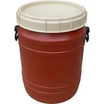 PLASTOVÝ SUD CURTEC 64L UN HNĚDO/BÉŽOVÝ DRŽADLA ŠROUBOVACÍ VÍKO