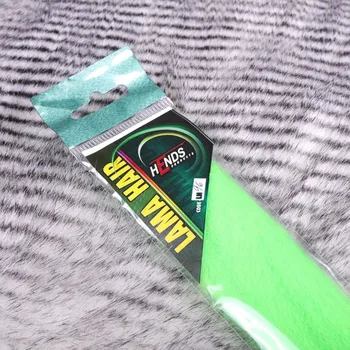 Umělá nástraha HENDS LAMA HAIR - FLUO ZELENÁ LH96