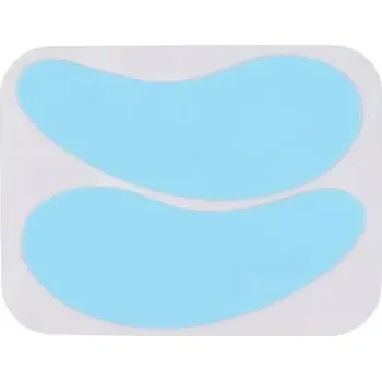 Gelové oční náplasti na řasy | kosmetické pomůcky | silikonové náplasti 2 ks - 1 pár Modrá