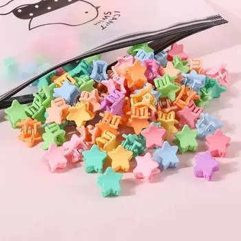 Dívčí sponky do vlasů s květinami | Módní doplňky 50 ks - Hvězda