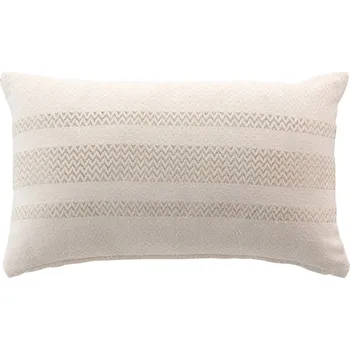 Polštář Douceur d'intérieur Dekorační polštář DORELINE, bavlněný, béžový, 30 x 50 cm