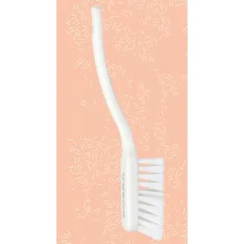 kbelík Kartáč s kratší rukojetí, malý měkký, štěpené konce, Kobra Barva: Žlutá, Délka, velikost: 27 cm