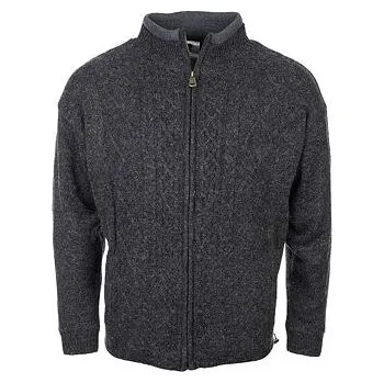 Dámský svetr Vlnka Pánský vlněný svetr S13 tmavě šedá velikost oblečení S