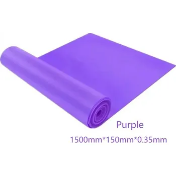 Posilovací guma | guma na cvičení pro fitness, joga - Fialová