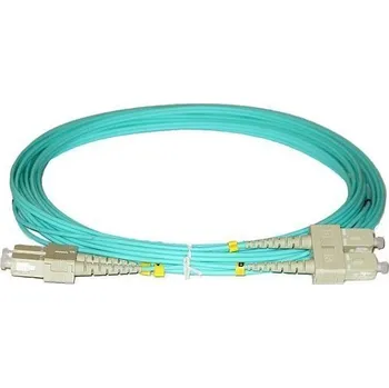 Síťový kabel XtendLan FOP-SCSC-D-2-50-OM3 FO patch SC-SC, 50/125 duplex OM3, LS0H, 2m