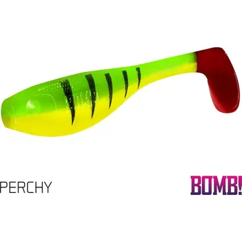 Umělá nástraha Gumová nástraha Delphin Bomb Fatty Perchy 10 cm