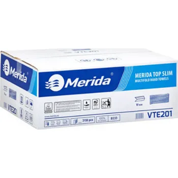 Papírový ručník Papírové ručníky skládané Z-Z TOP SLIM bílé / 2-vrstvé / 175 ks