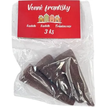 Vonná tyčinka AROME Sada 3 velkých vonných františků, Kadidlo