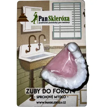 Sprchový gel Ručně vyráběné mýdlo - Zuby do foroty