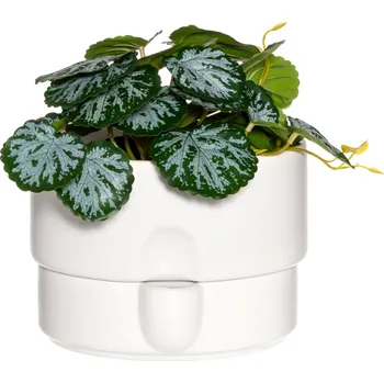 Květináč 4Living Květináč se zavlažovacím systémem, Ø 19 cm, bílý