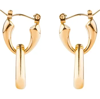 Náušnice franco bene Zaháknuté náušnice - pozlacené | 2095